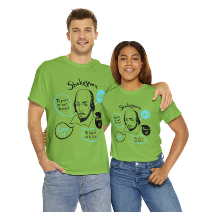 21st Century SHAKESPEARE  (light) - Unisex Heavy Cotton Tee