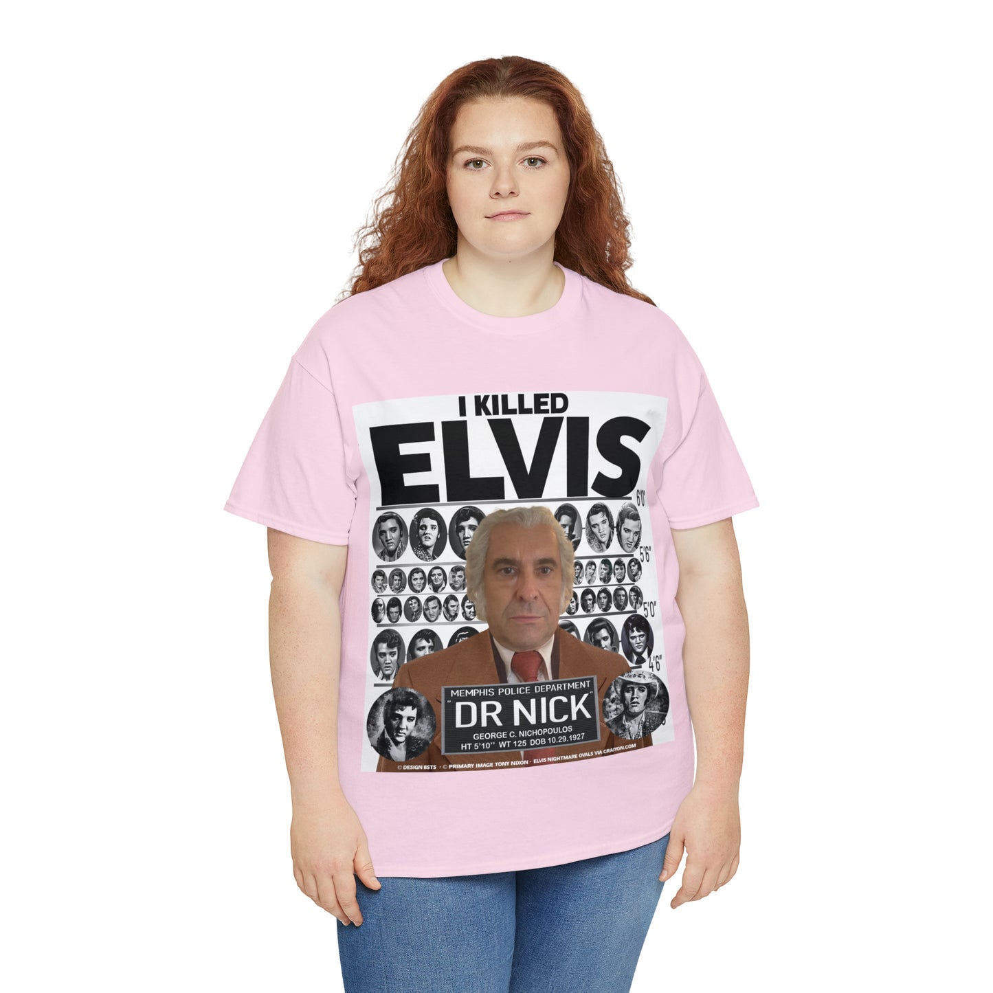 I KI**** ELVIS  - Unisex Heavy Cotton Tee - AUS