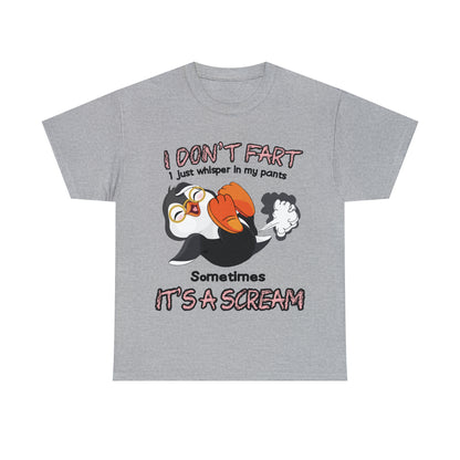 I DON'T FA*T  - Funny Unisex Heavy Cotton Tee - AUS