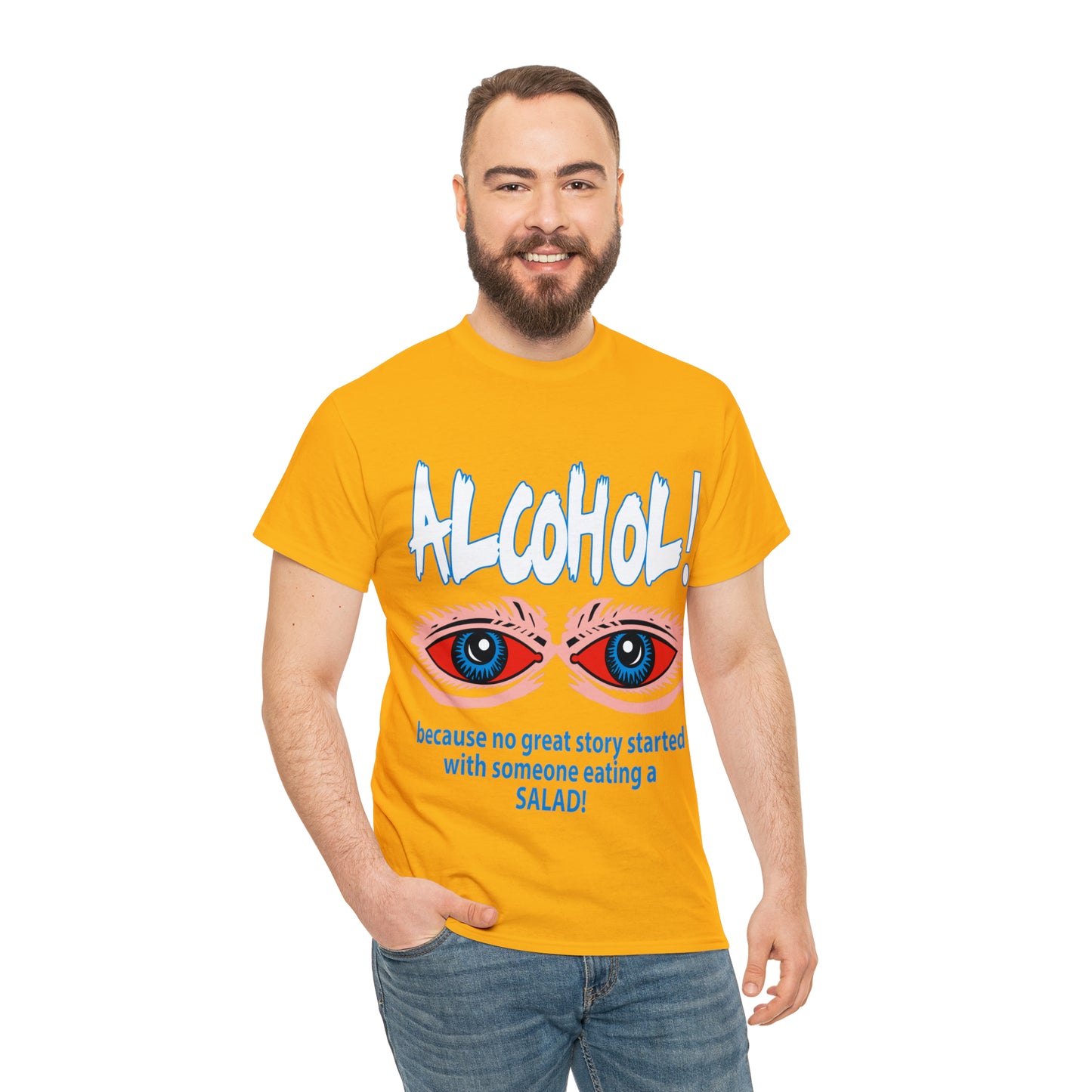 "ALC****" vs Salad - Funny Unisex Heavy Cotton Tee - AUS