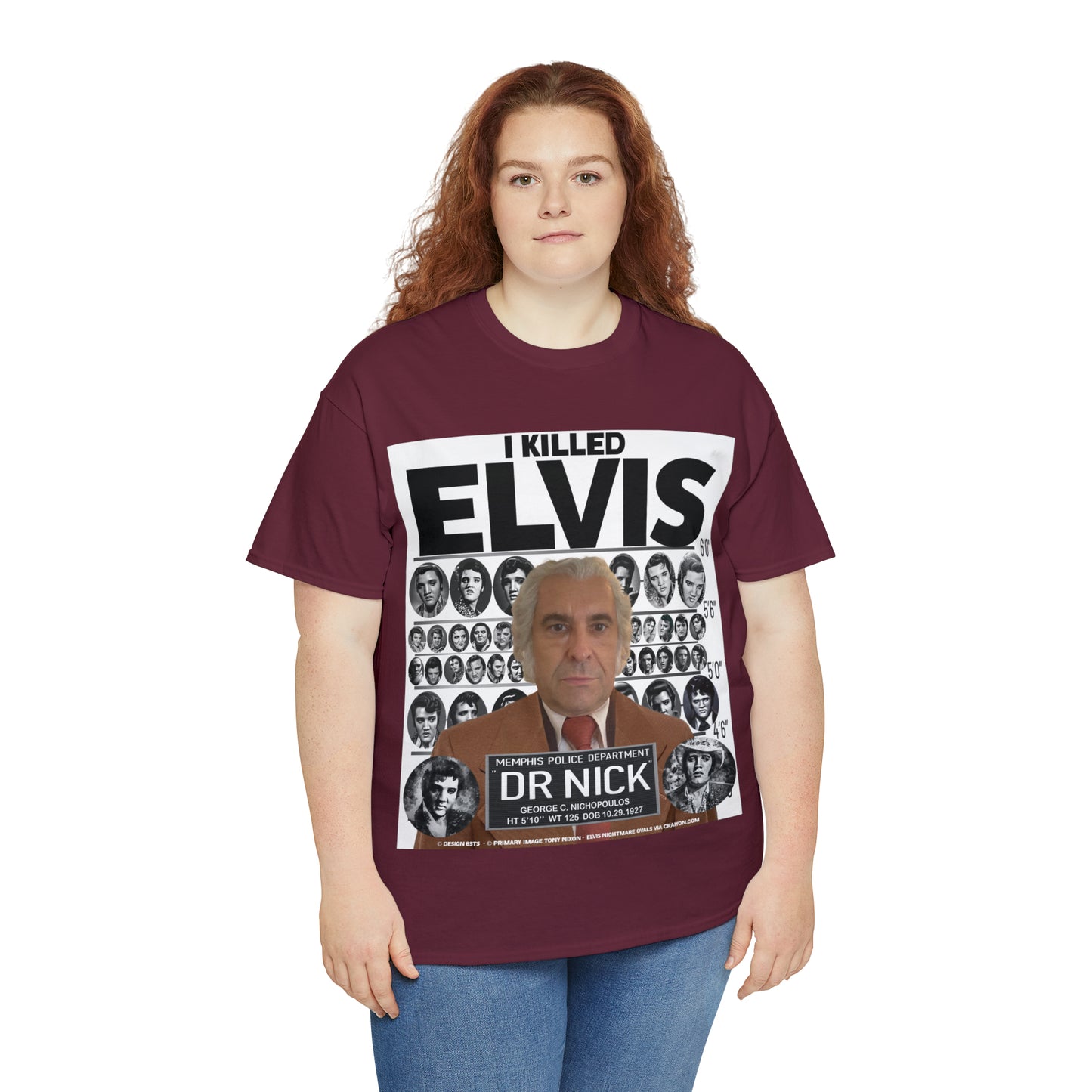I KI**** ELVIS  - Unisex Heavy Cotton Tee - AUS