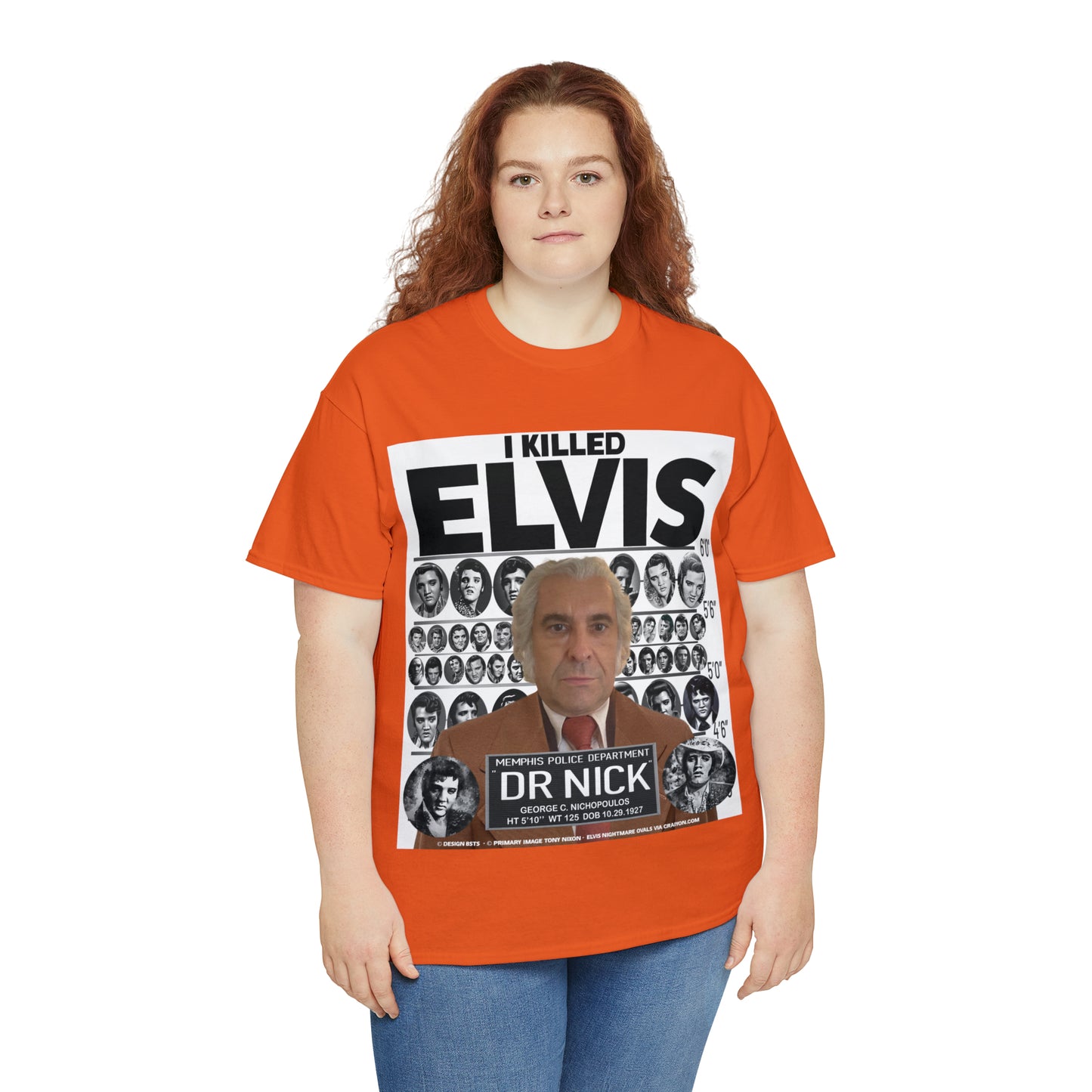 I KI**** ELVIS  - Unisex Heavy Cotton Tee - AUS