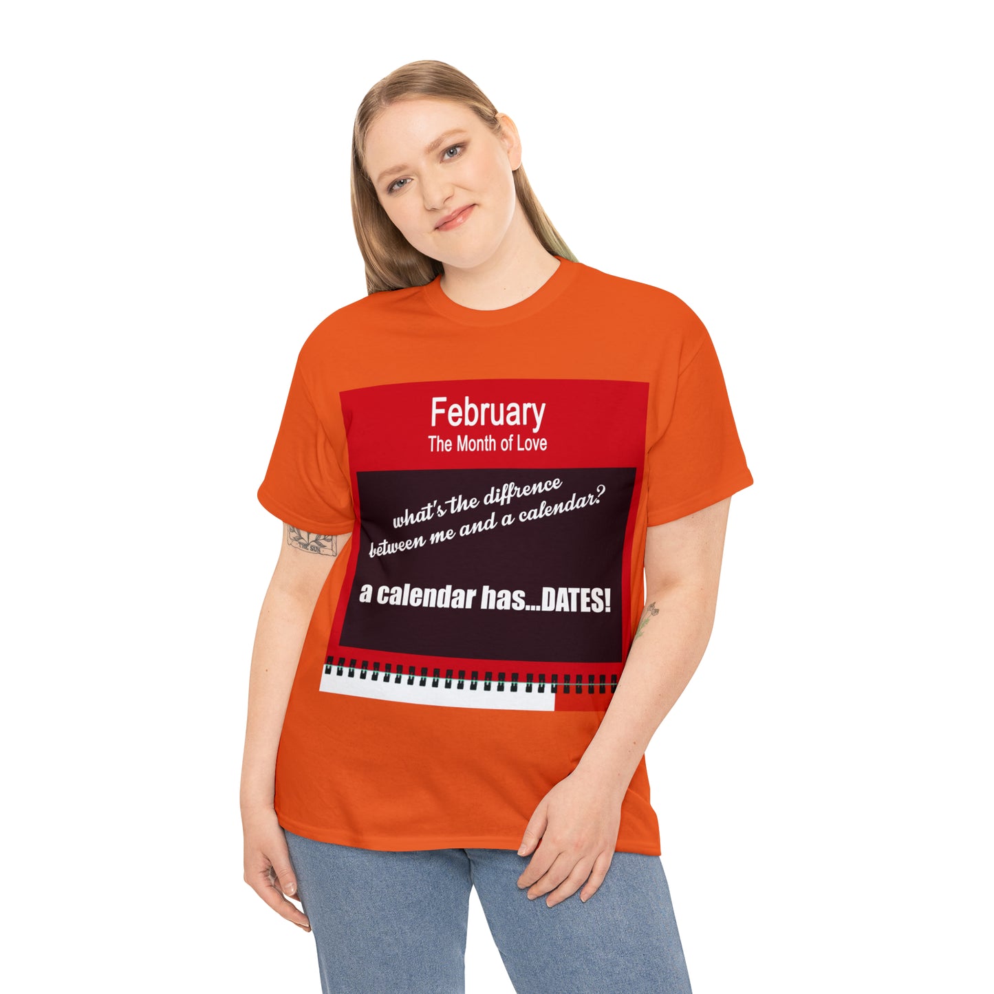 February - The MONTH OF LOVE? - Unisex Heavy Cotton Tee