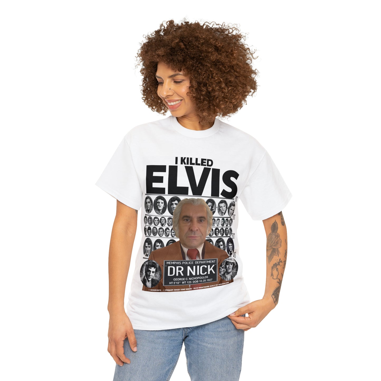 I KI**** ELVIS  - Unisex Heavy Cotton Tee - AUS