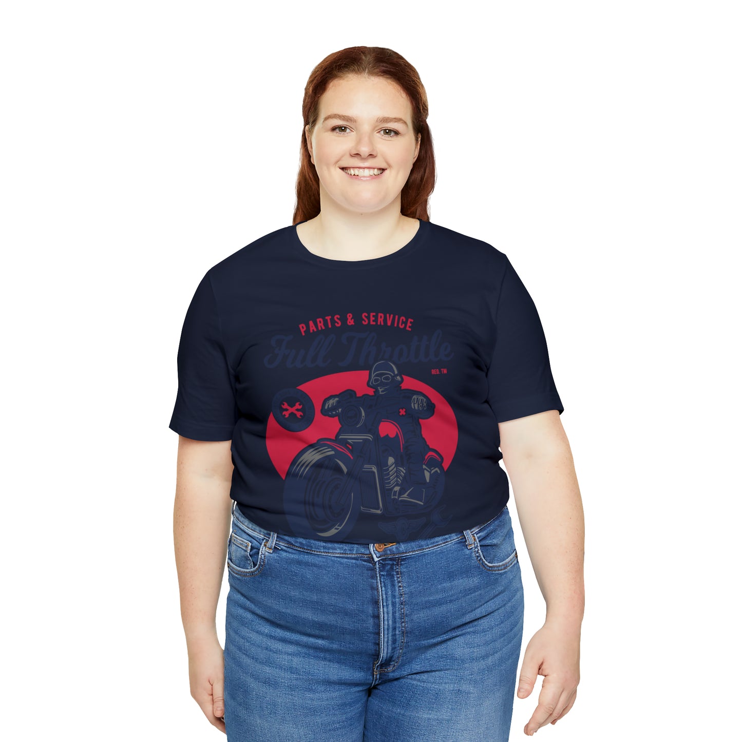 FULL THROTTLE Parts & Service - Unisex Jersey Short Sleeve Tee
