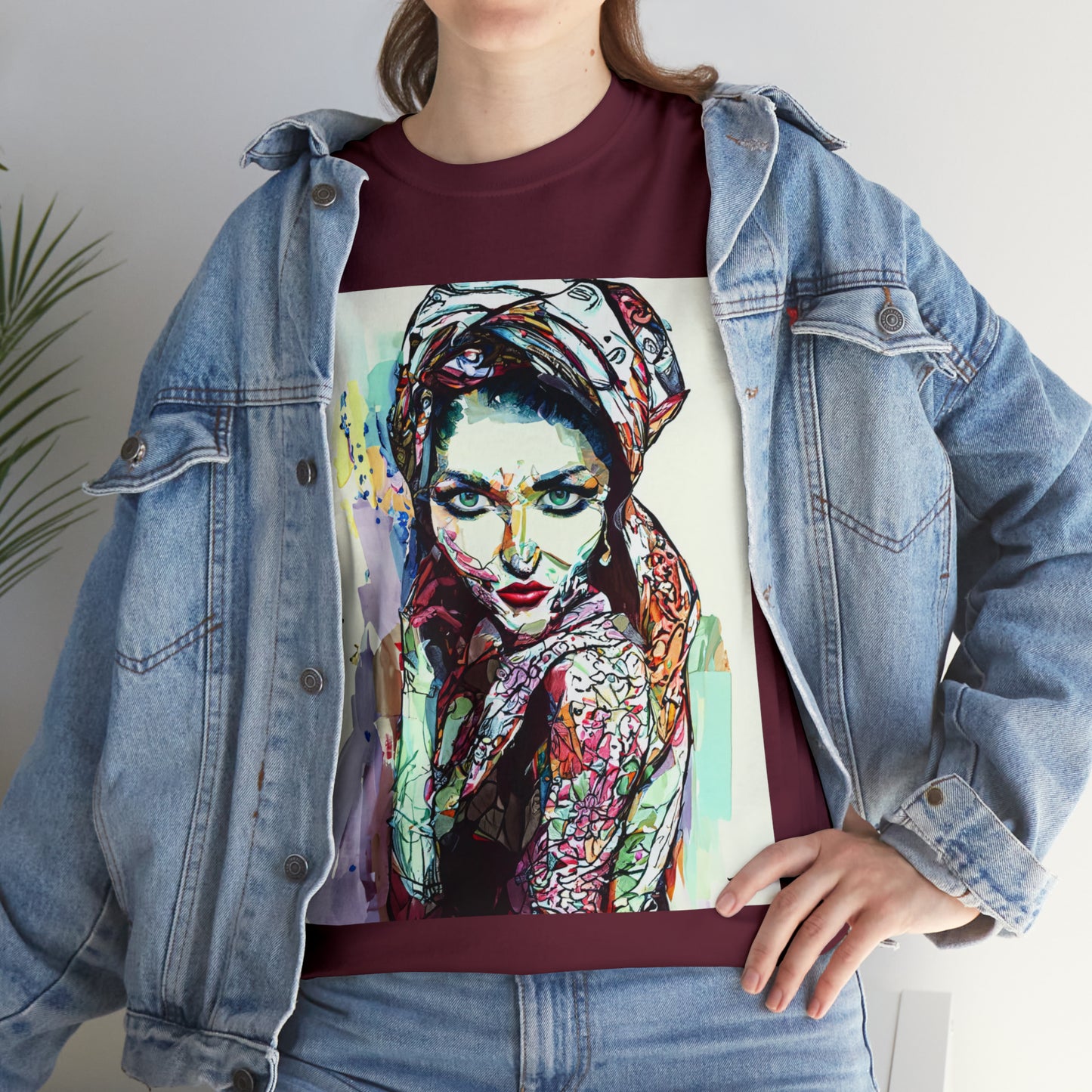 EASTERN BEAUTY - Airt on a Shirt  - Unisex Heavy Cotton Tee - AUS