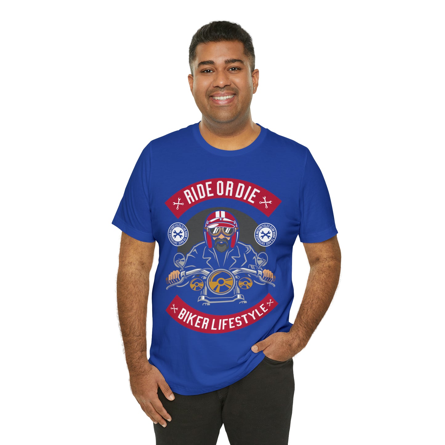 BIKER LIFESTYLE - Ride or Die - Unisex Jersey Short Sleeve Tee