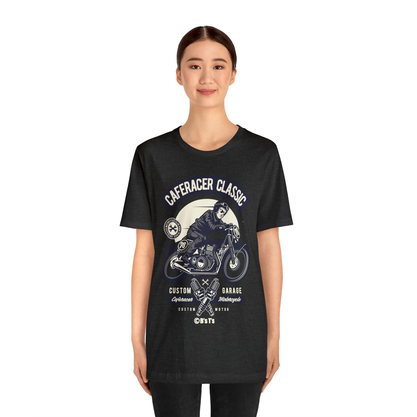 CAFE RACER Classic - Unisex Jersey Short Sleeve Tee