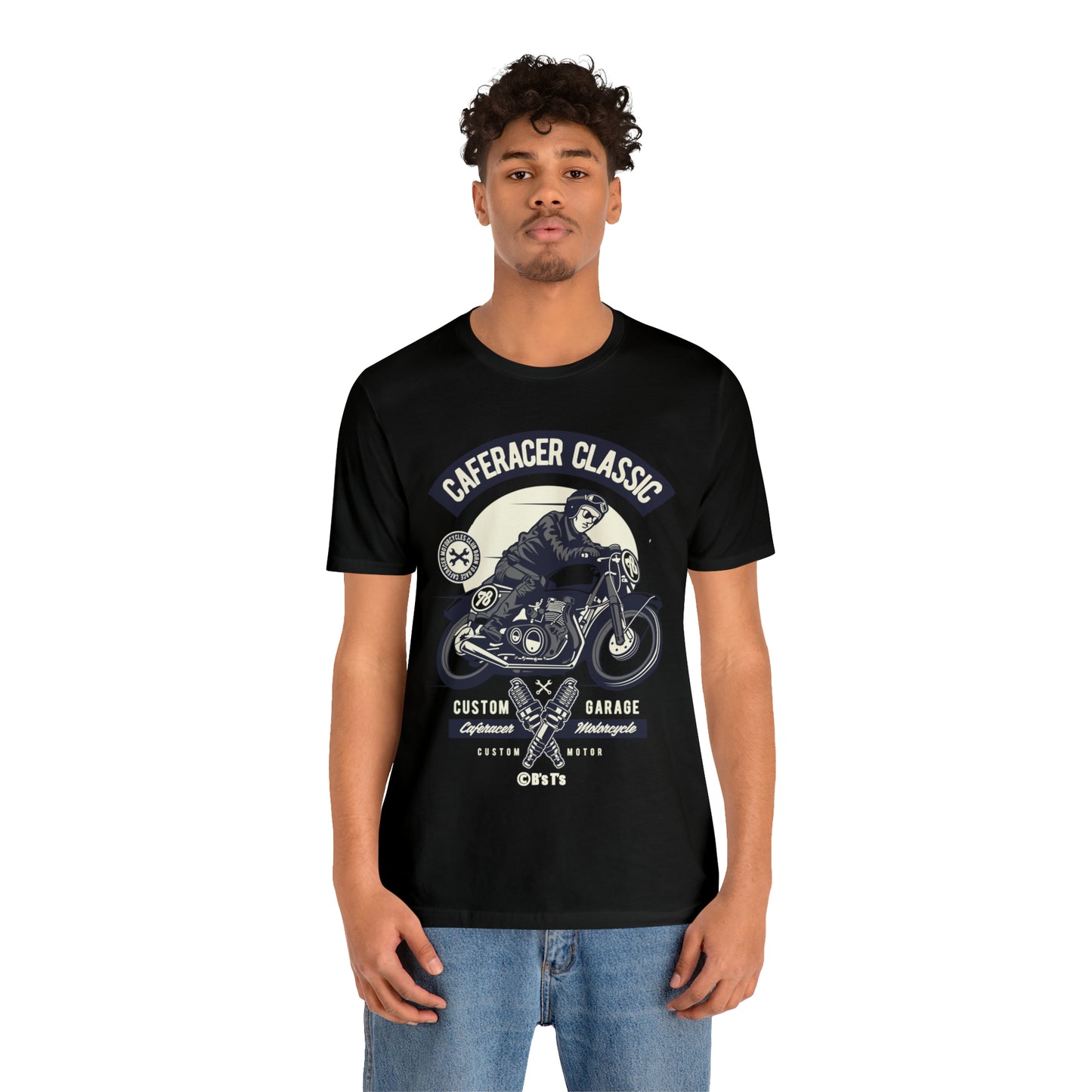 CAFE RACER Classic - Unisex Jersey Short Sleeve Tee
