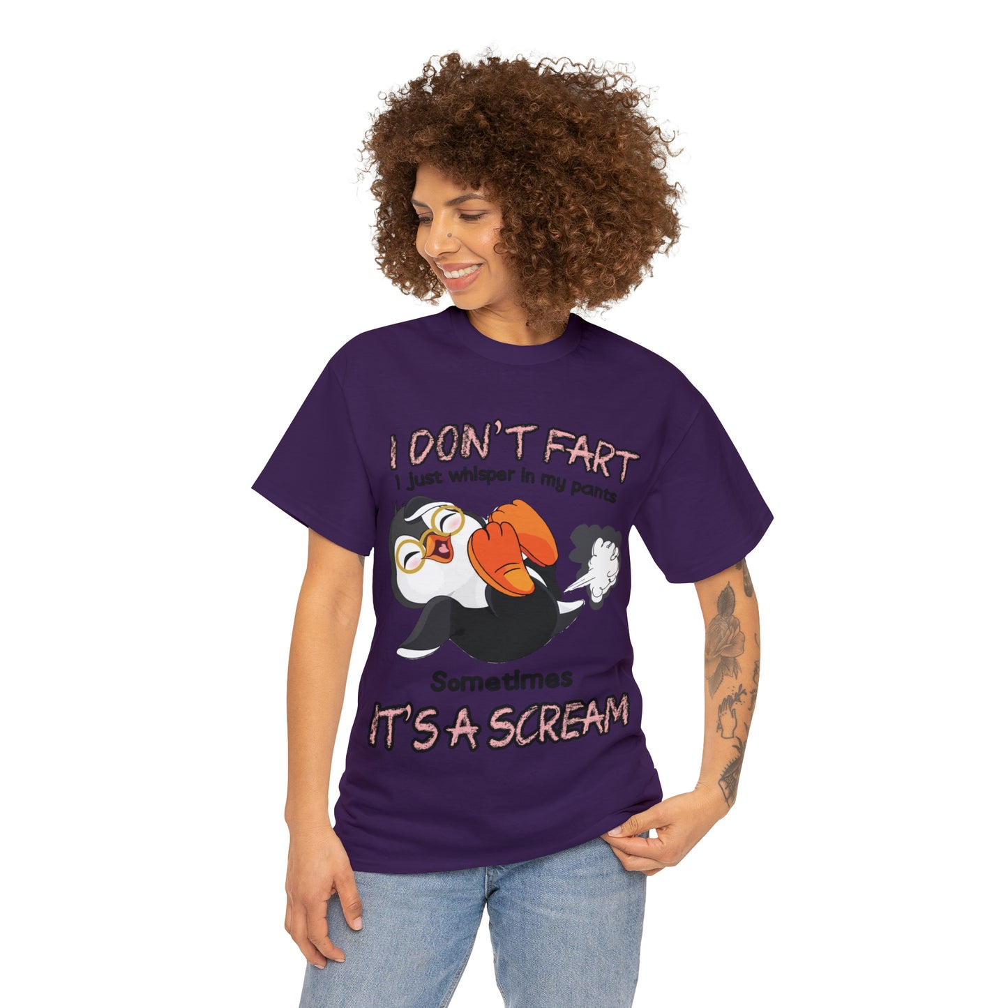 I DON'T FA*T  - Funny Unisex Heavy Cotton Tee - AUS