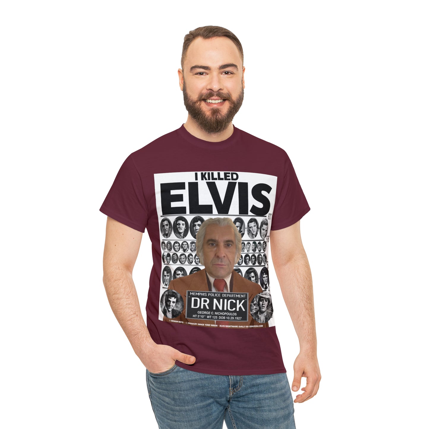 I KI**** ELVIS  - Unisex Heavy Cotton Tee - AUS