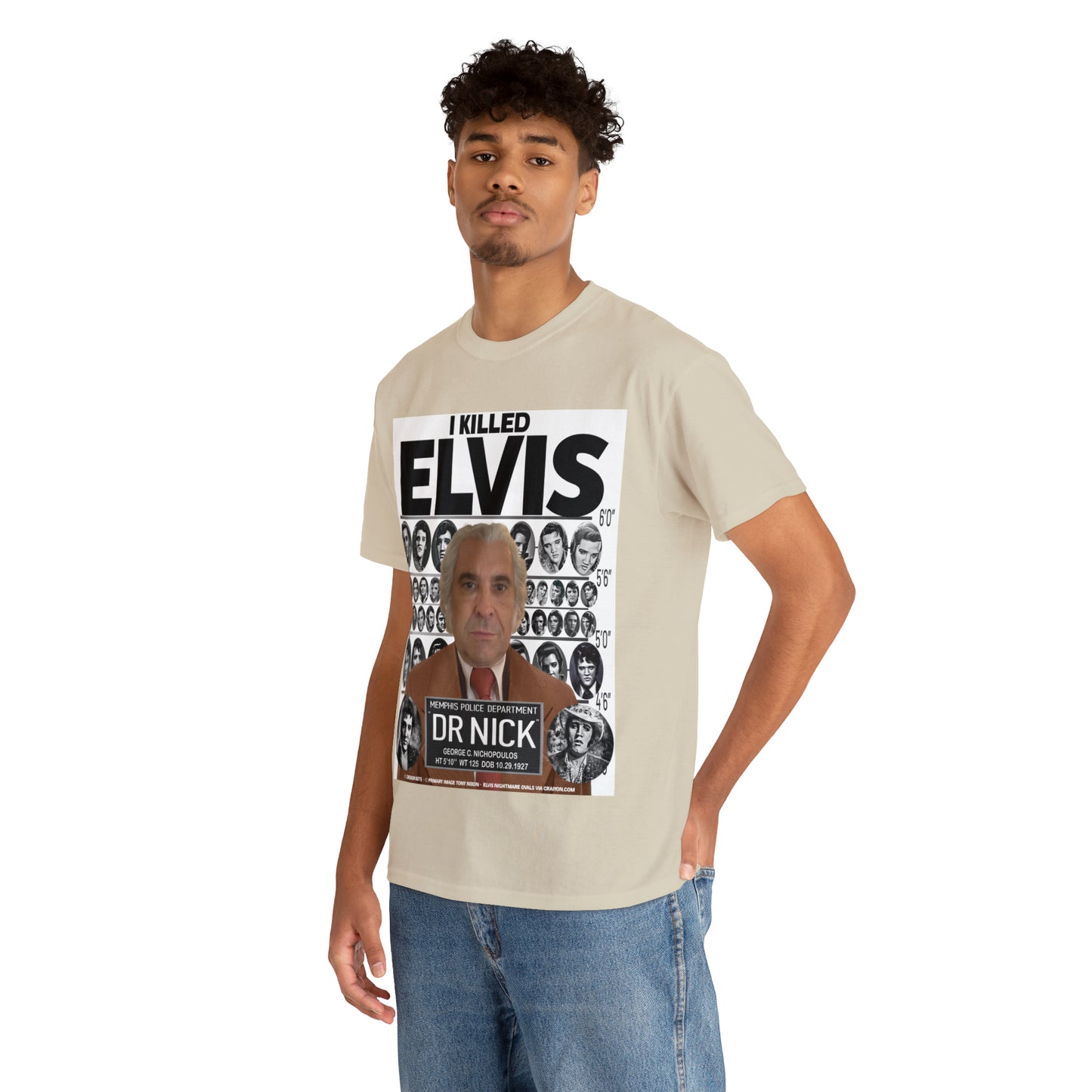 I KI**** ELVIS  - Unisex Heavy Cotton Tee - AUS
