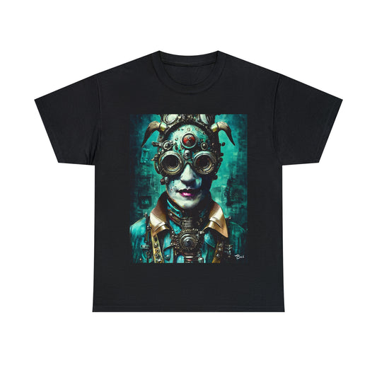 CYBER-STEAMPUNK LORD - Airt on a Shirt  - Unisex Heavy Cotton Tee - AUS