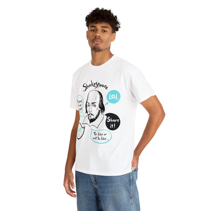 21st Century SHAKESPEARE  (light) - Unisex Heavy Cotton Tee