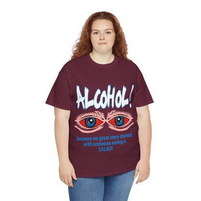 "ALC****" vs Salad - Funny Unisex Heavy Cotton Tee - AUS