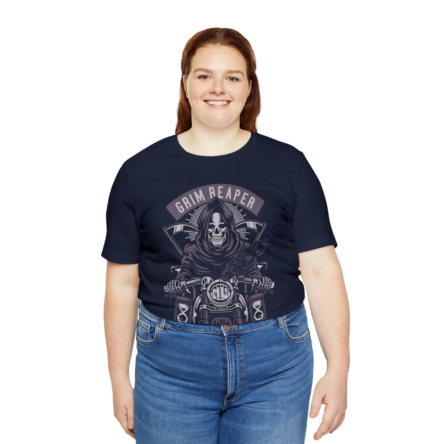 GRIM REAPER Moto Club - Unisex Jersey Short Sleeve Tee