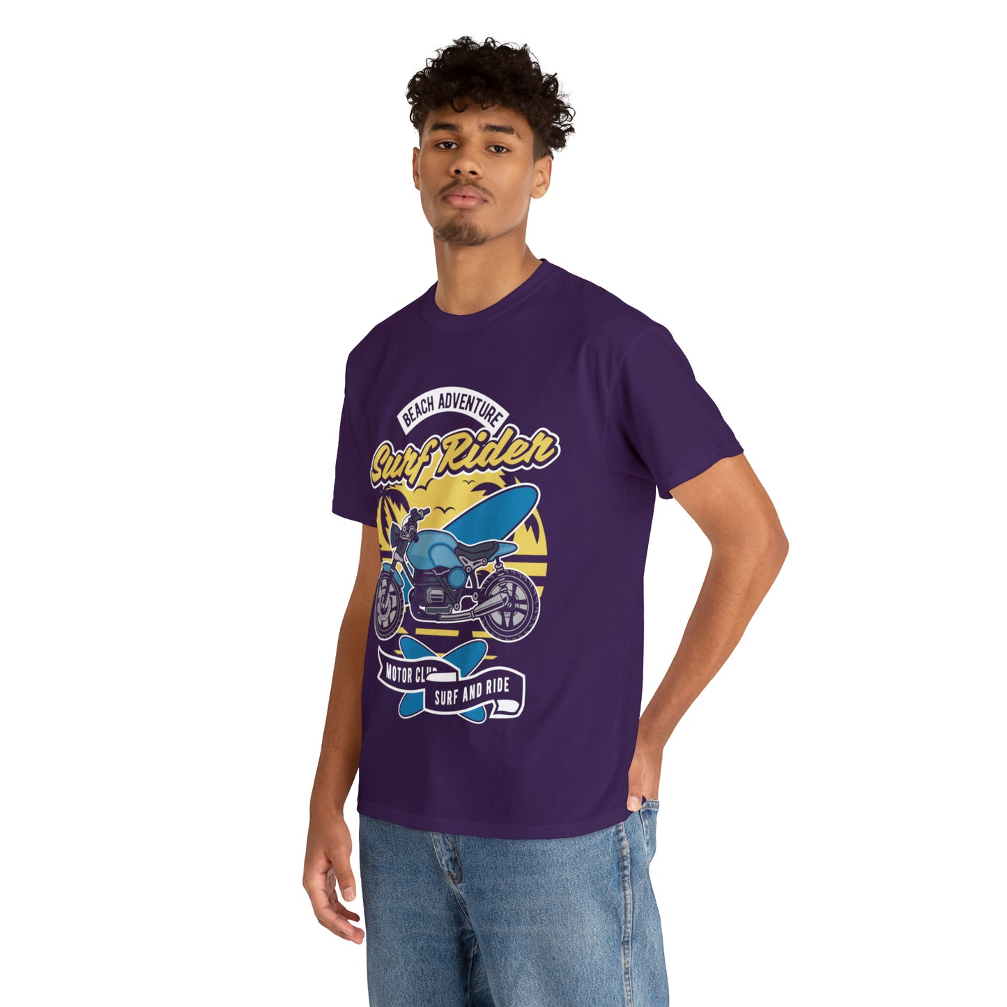 SURF RIDER - Printed in Australia - Unisex Jersey Short Sleeve Tee