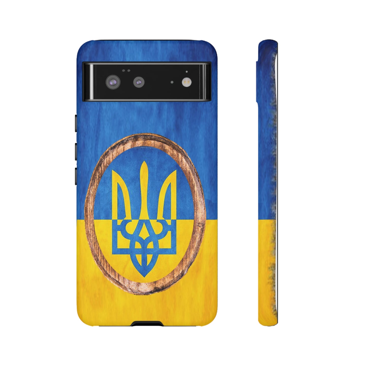 UKRAINE FLAG with TRIDENT - Tough Cases