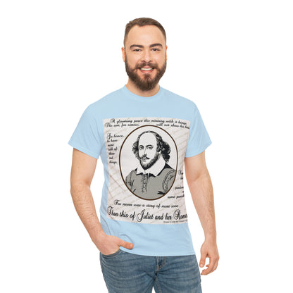 No Greater Tale of Woe... Juliet & Romeo.- Unisex Heavy Cotton Tee