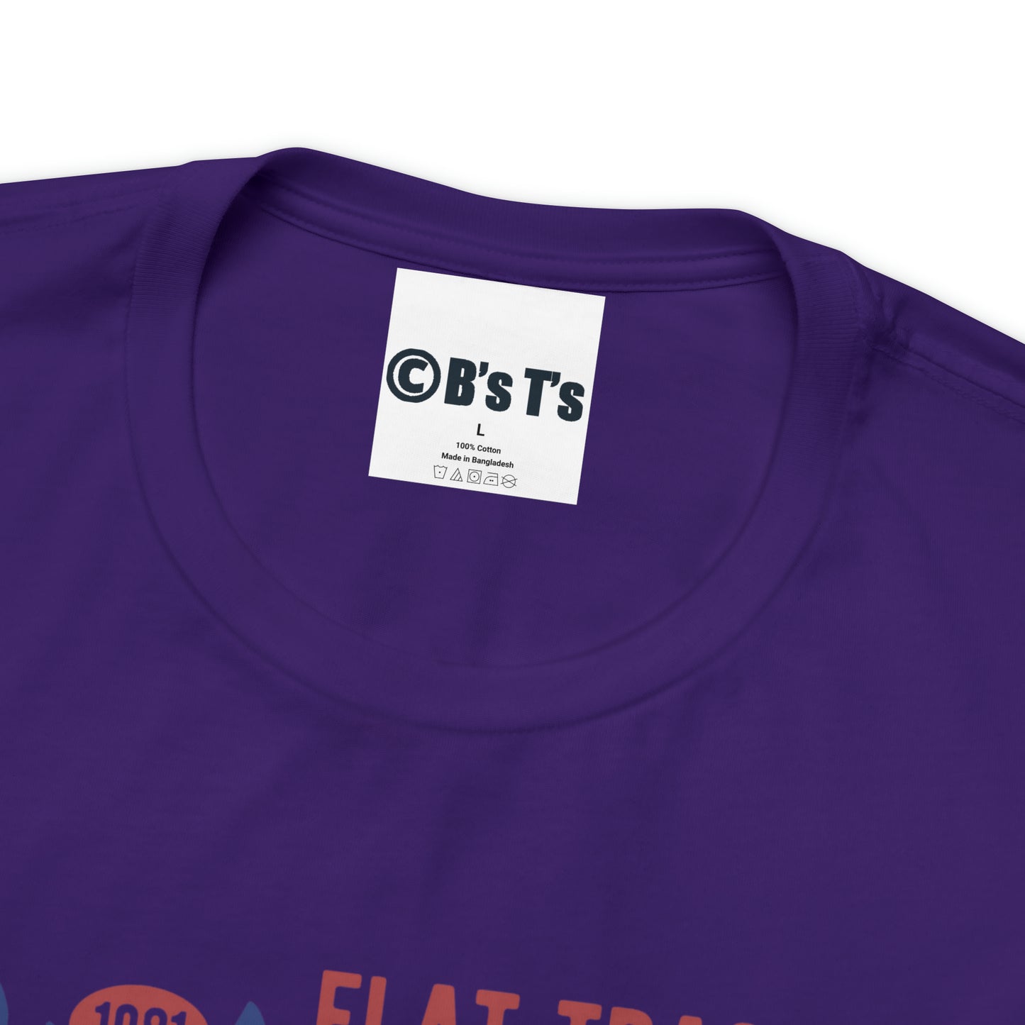 FLAT TRACK MOTORCYCLE - Unisex Jersey Short Sleeve Tee