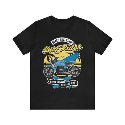 SURF RIDER - Printed in the USA - Unisex Jersey Short Sleeve Tee