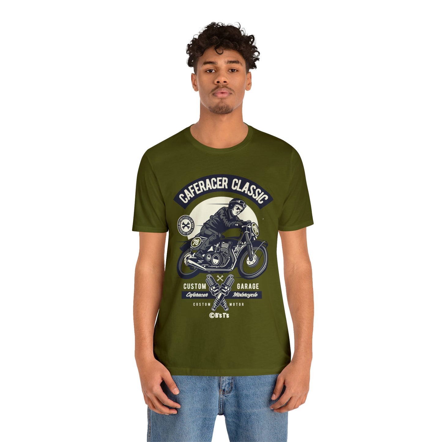 CAFE RACER Classic - Unisex Jersey Short Sleeve Tee
