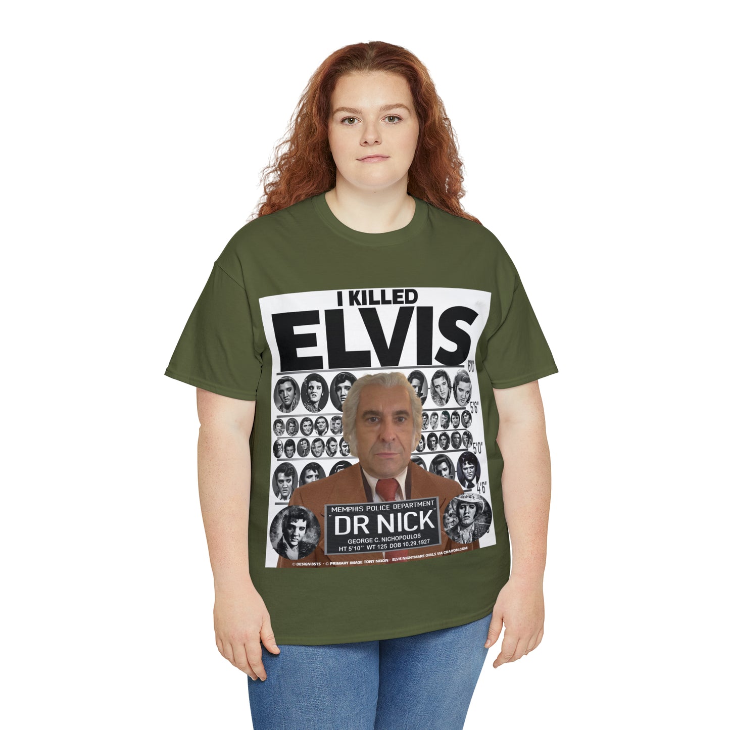 I KI**** ELVIS  - Unisex Heavy Cotton Tee - AUS