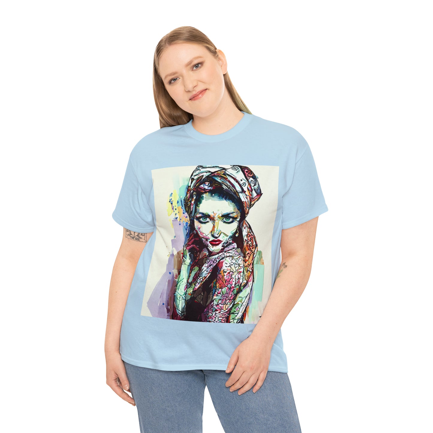EASTERN BEAUTY - Airt on a Shirt  - Unisex Heavy Cotton Tee - AUS