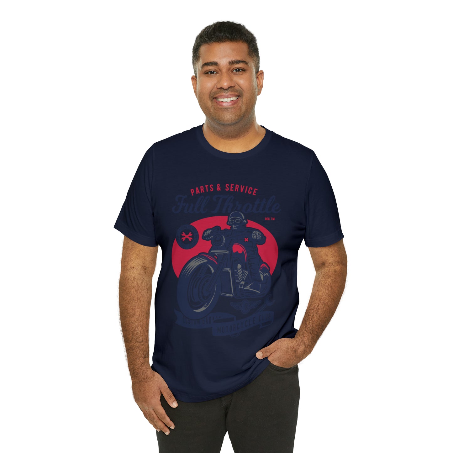 FULL THROTTLE Parts & Service - Unisex Jersey Short Sleeve Tee