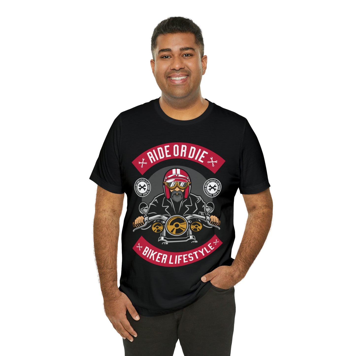 BIKER LIFESTYLE - Ride or Die - Unisex Jersey Short Sleeve Tee