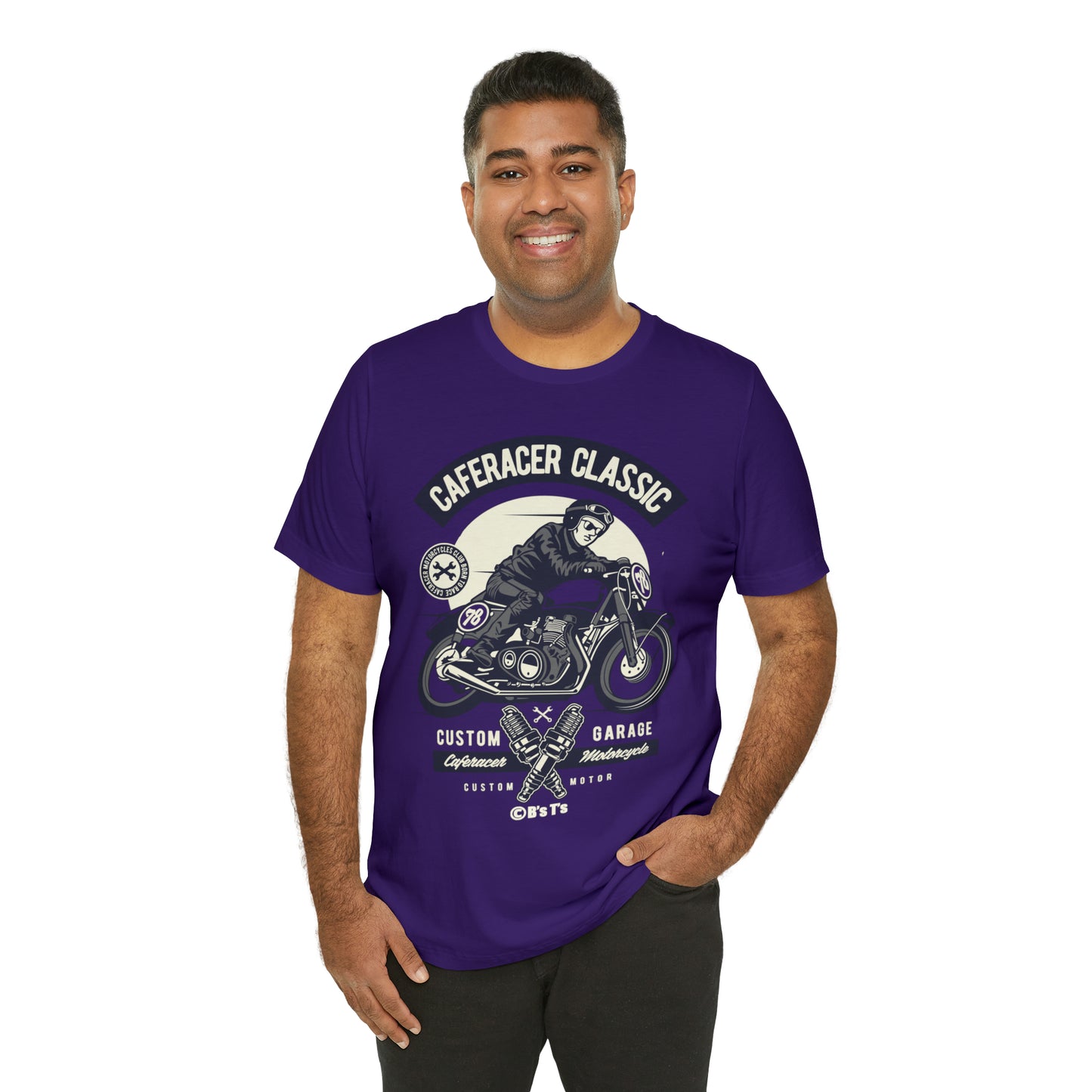 CAFE RACER Classic - Unisex Jersey Short Sleeve Tee