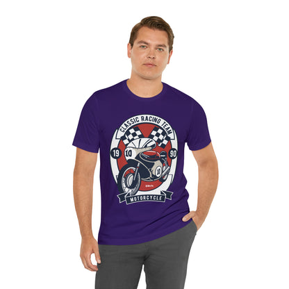 CLASSIC MOTORCYCLE RACING TEAM - Unisex Jersey Short Sleeve Tee