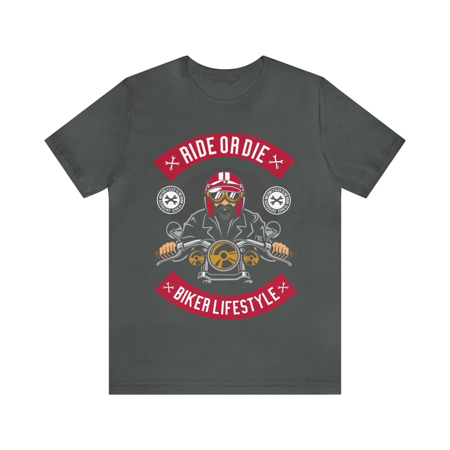 BIKER LIFESTYLE - Ride or Die - Unisex Jersey Short Sleeve Tee