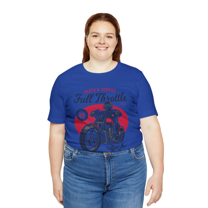 FULL THROTTLE Parts & Service - Unisex Jersey Short Sleeve Tee