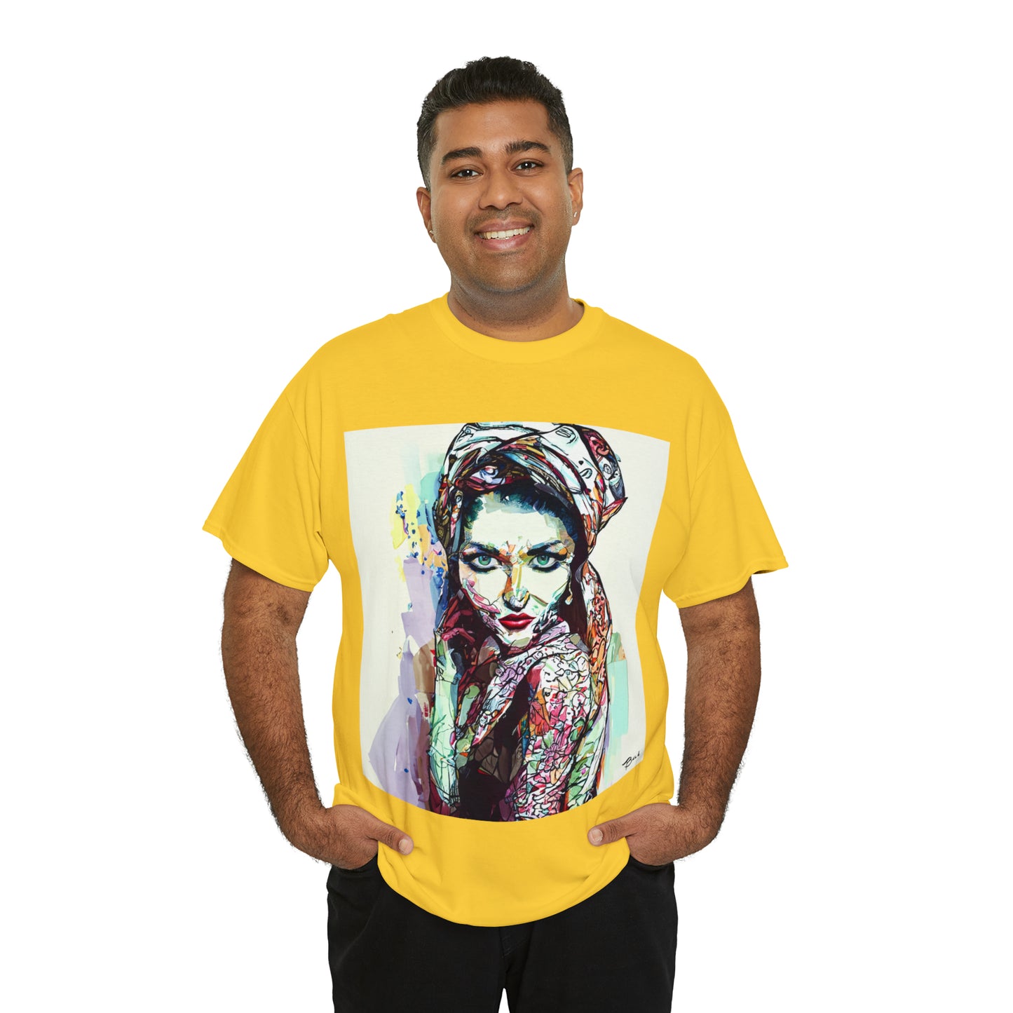EASTERN BEAUTY - Airt on a Shirt  - Unisex Heavy Cotton Tee - AUS