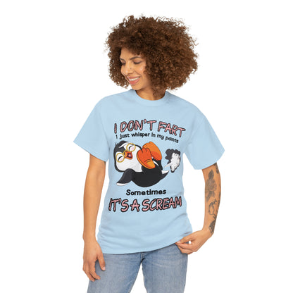 I DON'T FA*T - Funny Unisex Heavy Cotton Tee - USA