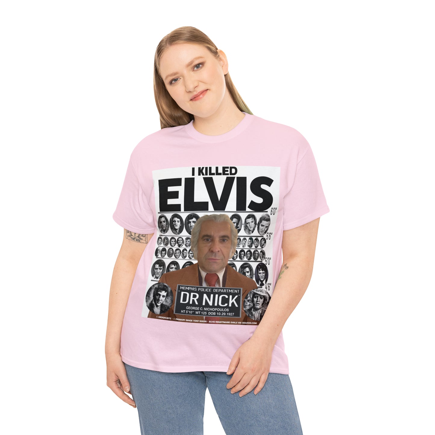 I KI**** ELVIS  - Unisex Heavy Cotton Tee - AUS