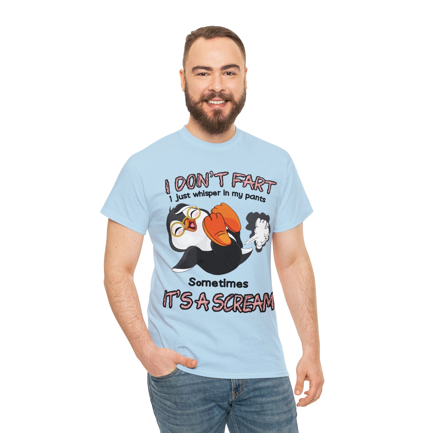 I DON'T FA*T - Funny Unisex Heavy Cotton Tee - USA