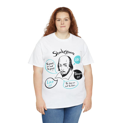 21st Century SHAKESPEARE  (light) - Unisex Heavy Cotton Tee