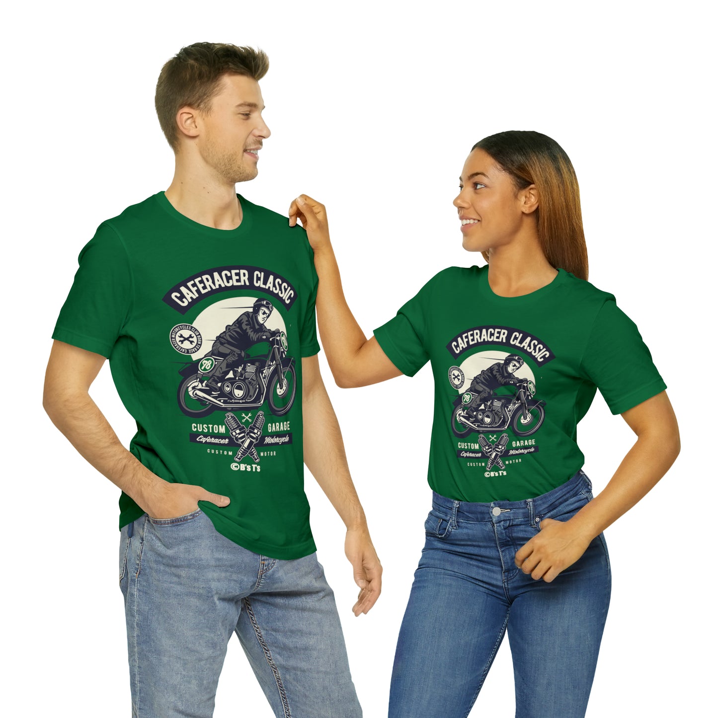 CAFE RACER Classic - Unisex Jersey Short Sleeve Tee