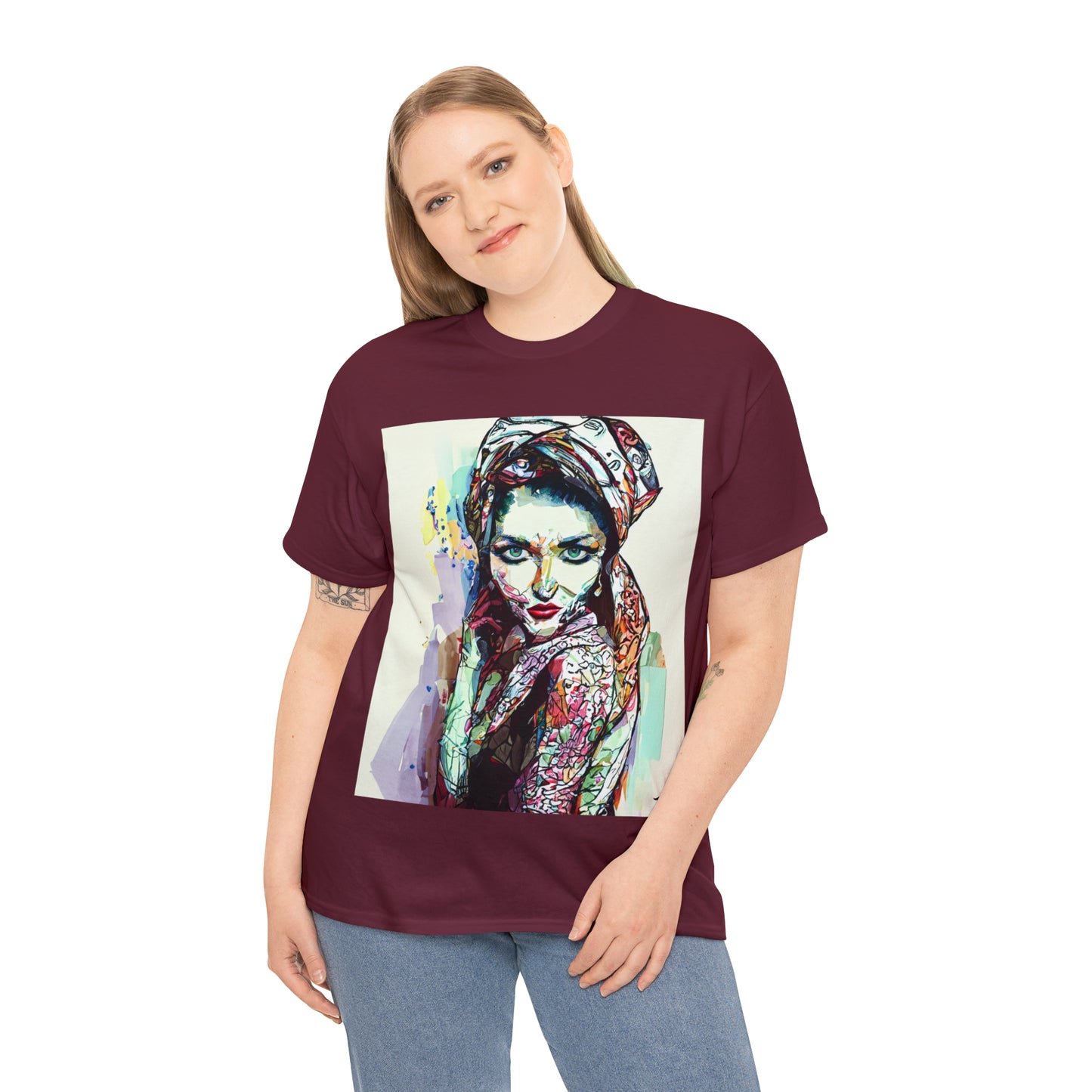 EASTERN BEAUTY - Airt on a Shirt  - Unisex Heavy Cotton Tee - AUS