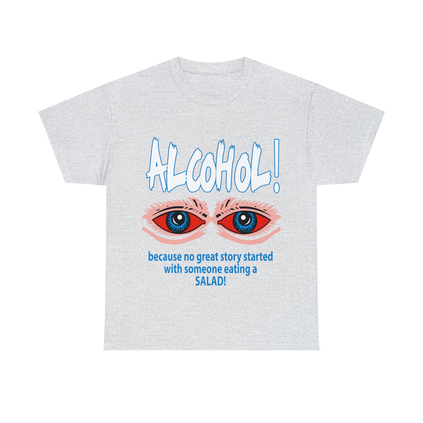 "ALC****" vs Salad - Funny Unisex Heavy Cotton Tee - AUS
