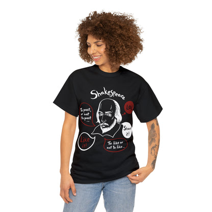 21st Century SHAKESPEARE (dark) - Unisex Heavy Cotton Tee