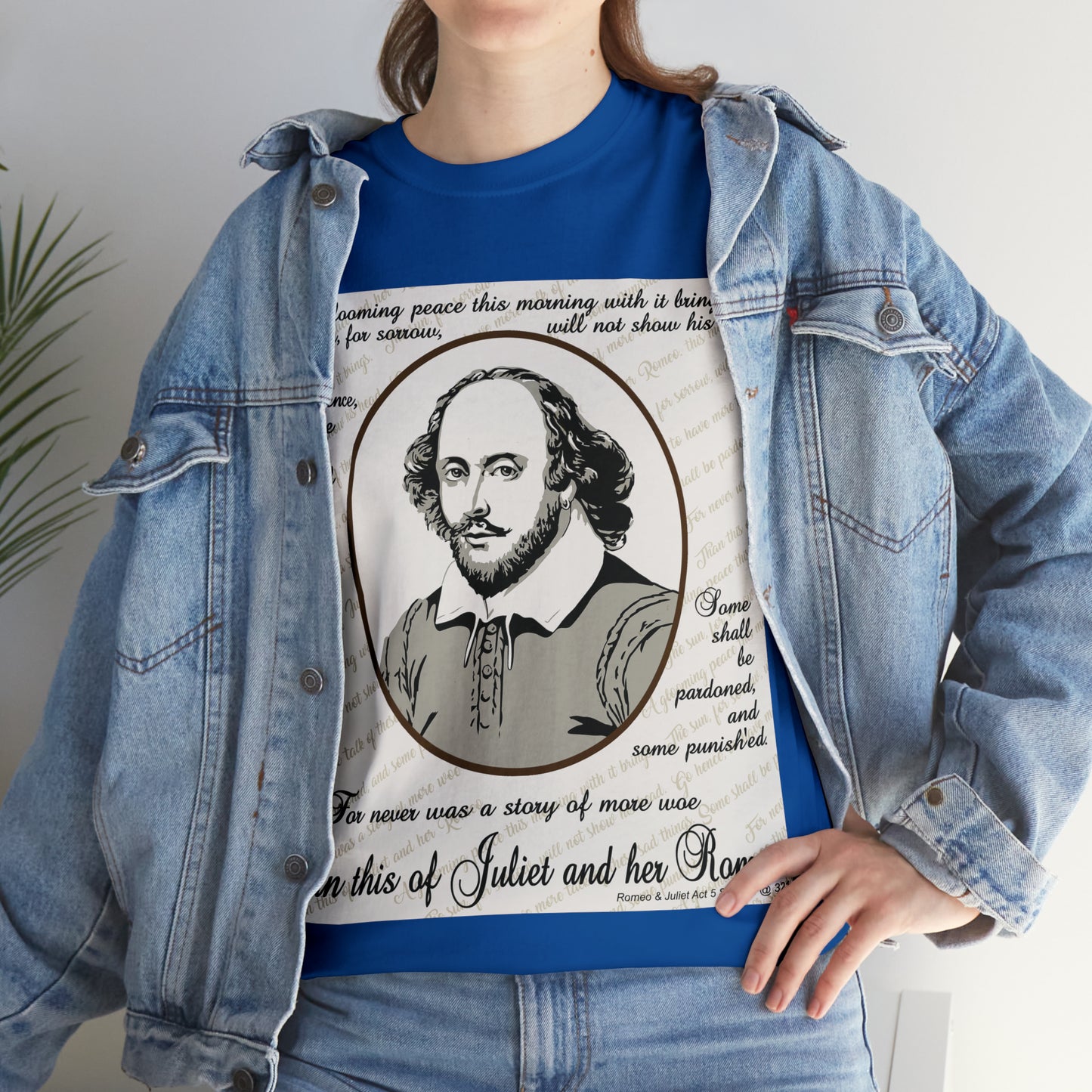 No Greater Tale of Woe... Juliet & Romeo.- Unisex Heavy Cotton Tee