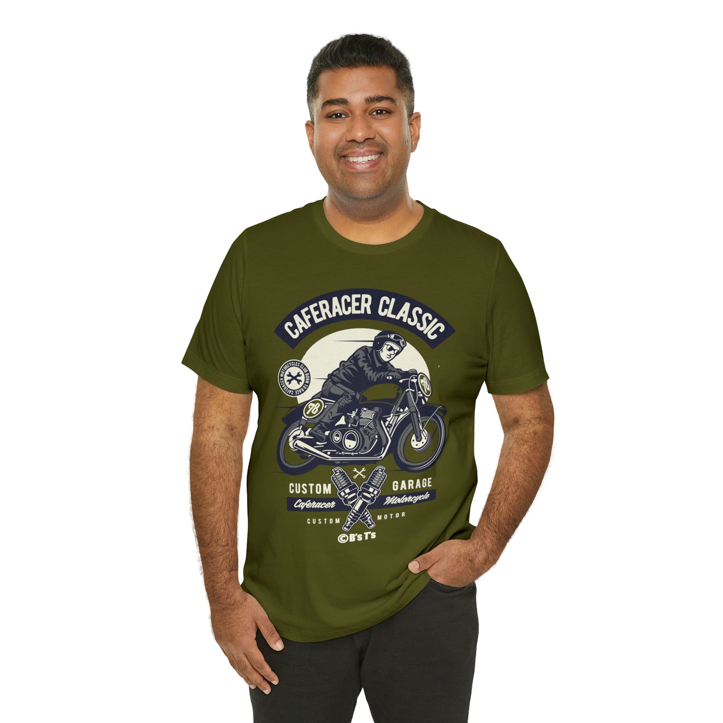 CAFE RACER Classic - Unisex Jersey Short Sleeve Tee