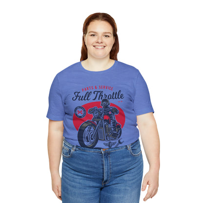 FULL THROTTLE Parts & Service - Unisex Jersey Short Sleeve Tee