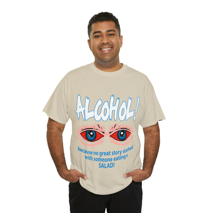 "ALC****" vs Salad - Funny Unisex Heavy Cotton Tee - AUS
