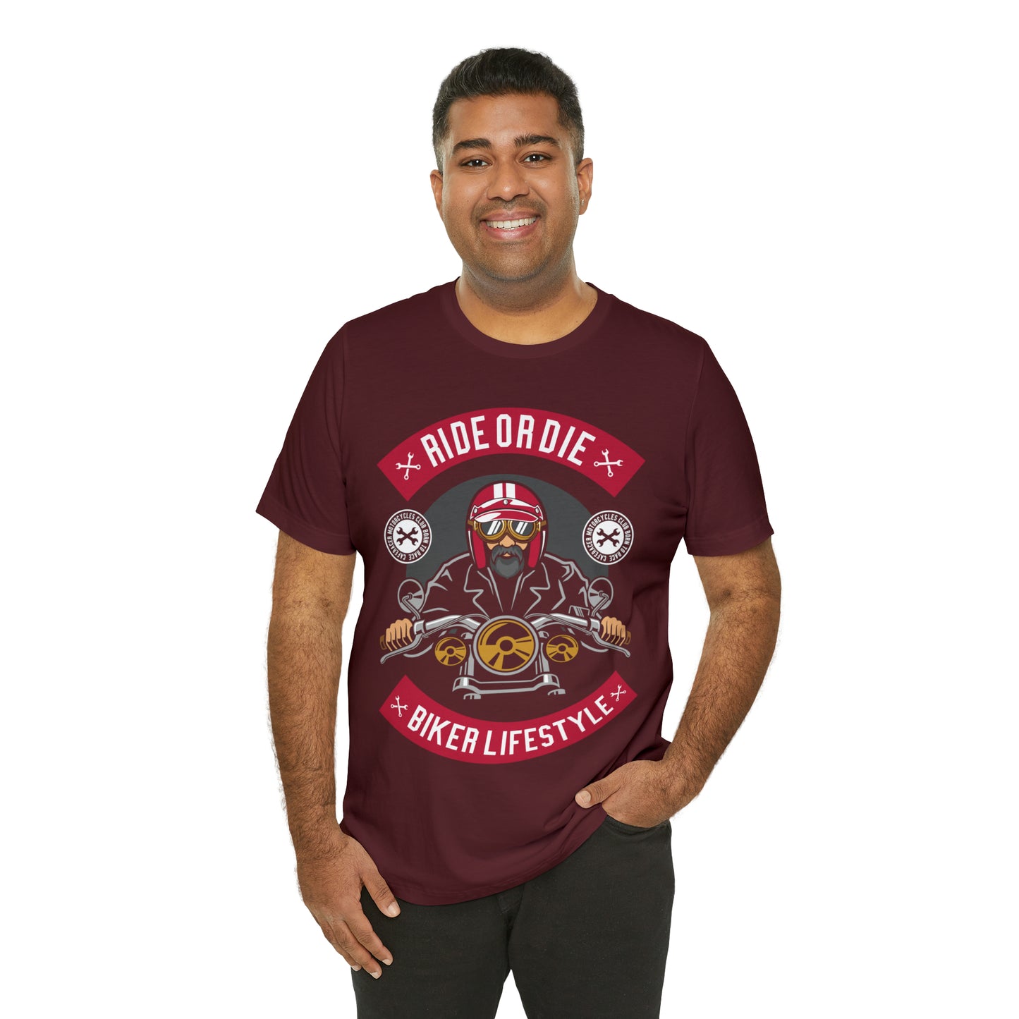 BIKER LIFESTYLE - Ride or Die - Unisex Jersey Short Sleeve Tee