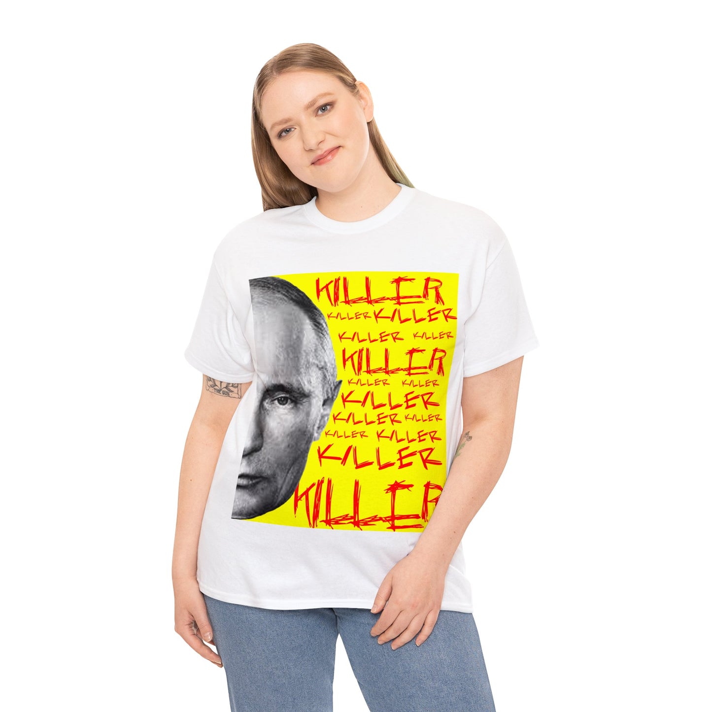 Half-Faced Putin  'Killer' - Unisex T-Shirt