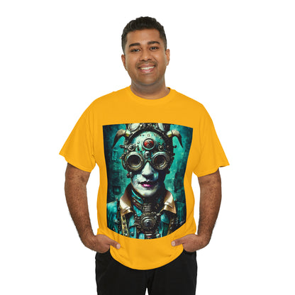 CYBER-STEAMPUNK LORD - Airt on a Shirt  - Unisex Heavy Cotton Tee - AUS